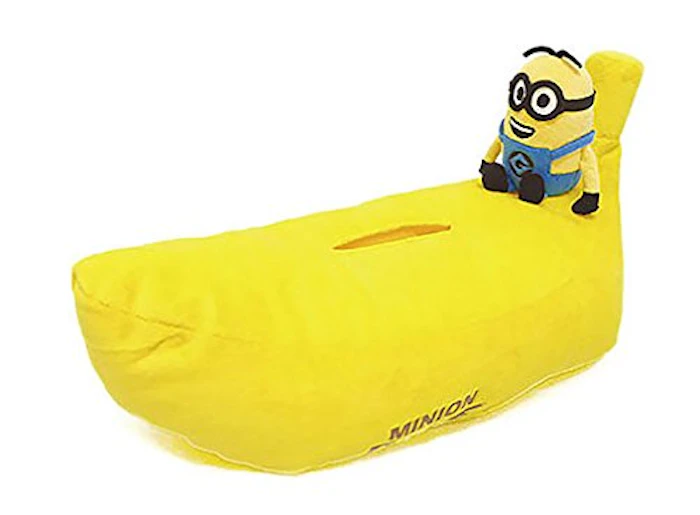 ケイカンパニー ミニオン バナナ型ティッシュケース 5枚目