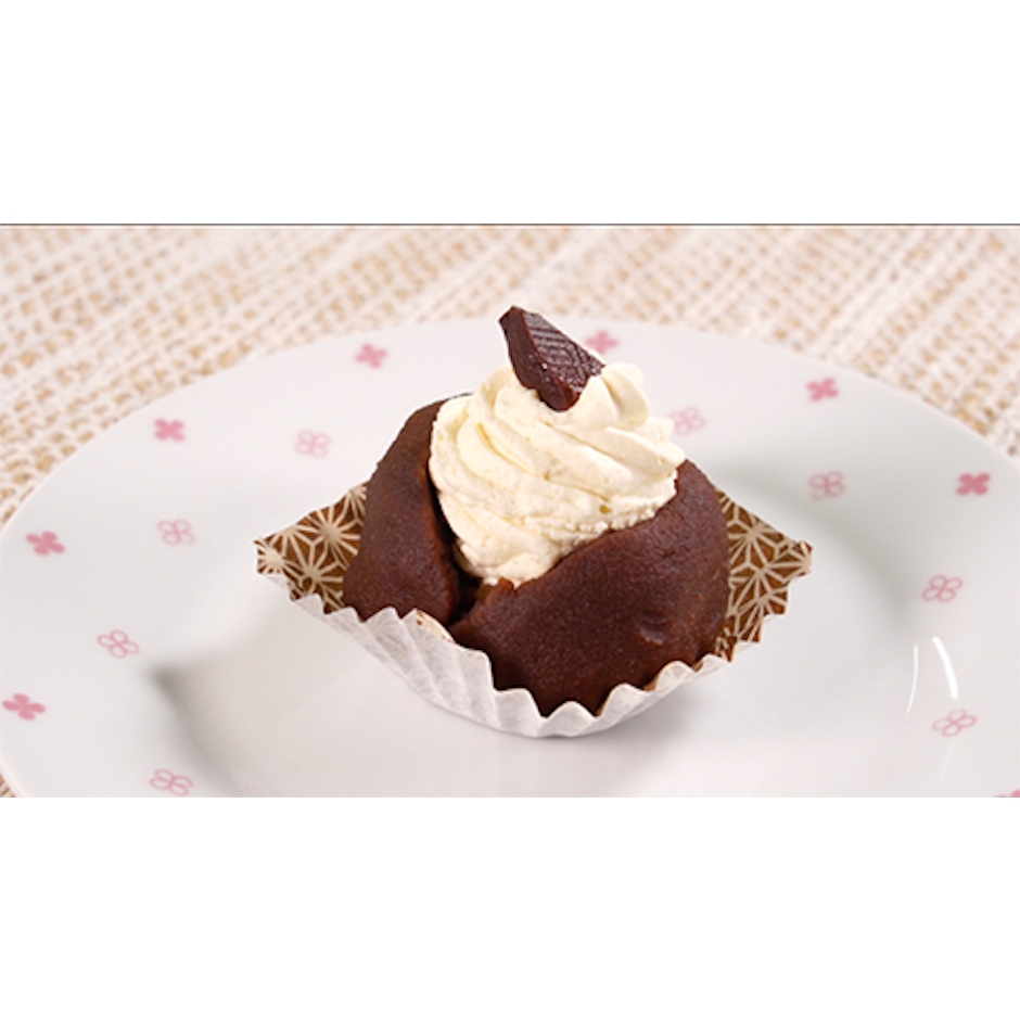 なちゅらる まんぷくや 生クリームコーヒー餡おはぎ 1枚目