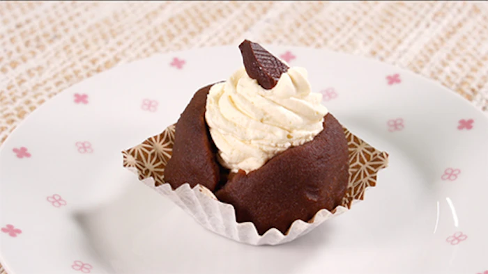 なちゅらる まんぷくや 生クリームコーヒー餡おはぎ 1枚目