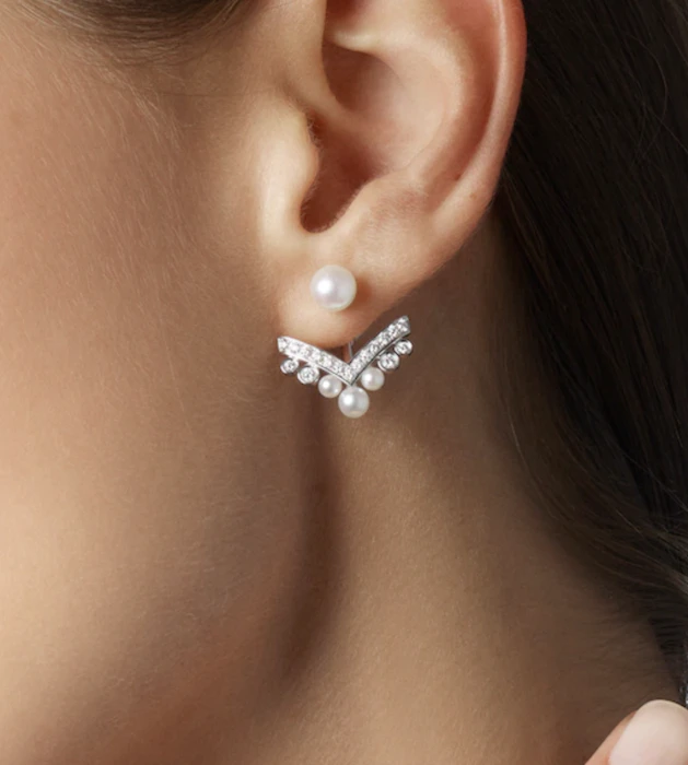 CHAUMET ジョセフィーヌ コレクション エグレット イヤリング 2枚目