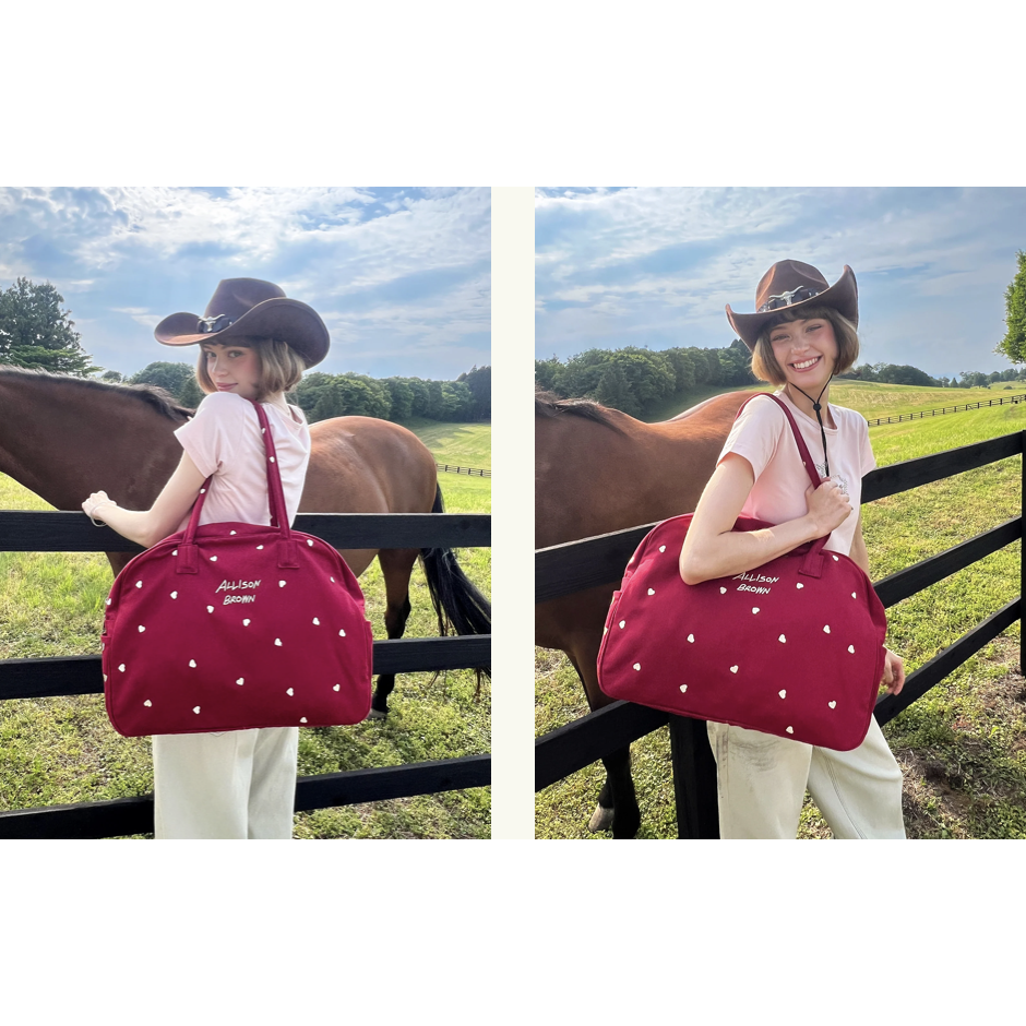 ALLISON BROWN HOLIDAY CANVAS BAG 2枚目
