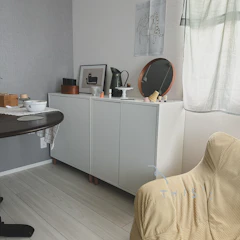 IKEA IKEA (イケア) EKET エーケト キャビネットコンビネーション 脚付き - ホワイト/木製 70x35x80 cm 593.880.04 1枚目