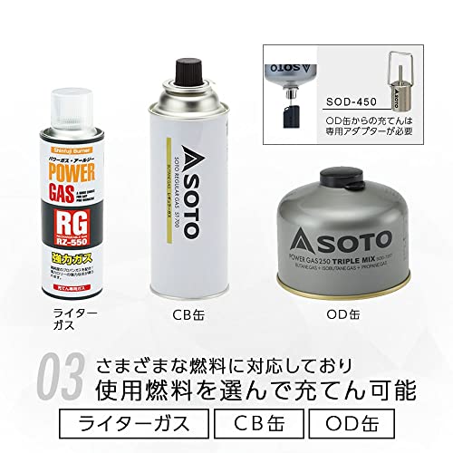 SOTO スライドガストーチ ブラック 4枚目