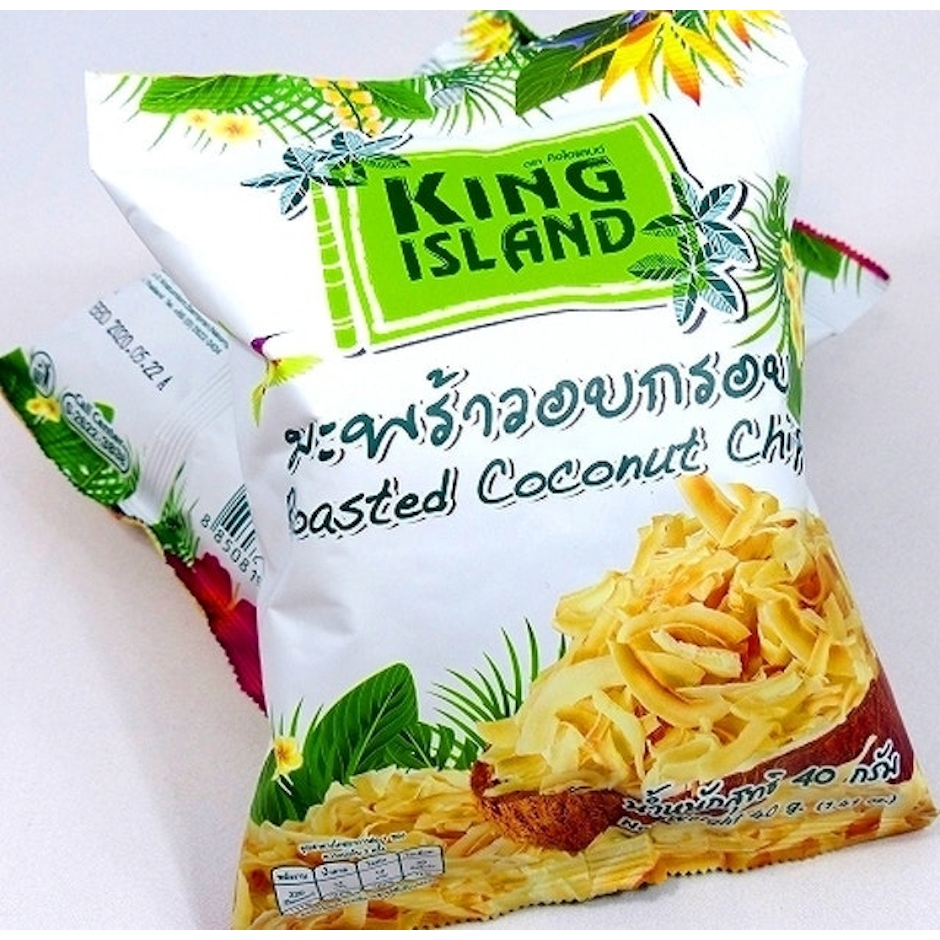 キングアイランド ココナッツチップス 40g×3袋セット 1枚目