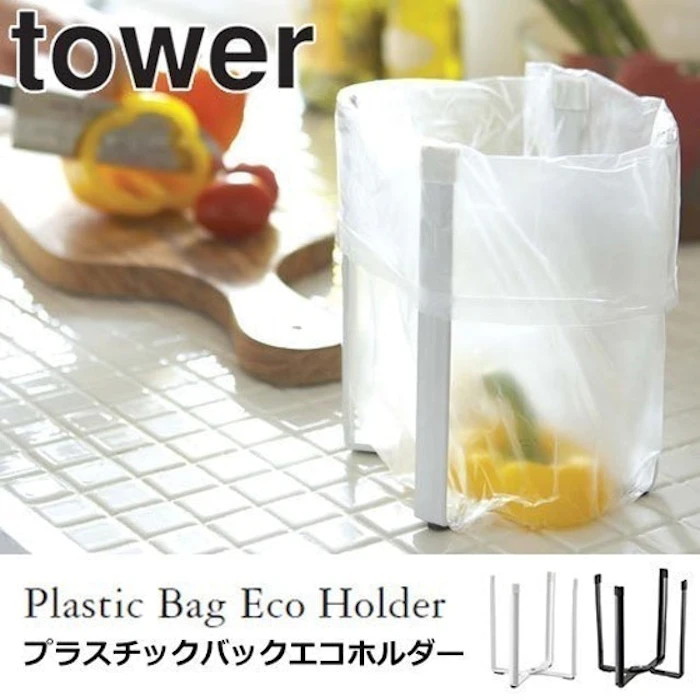 山崎実業 ポリ袋エコホルダー タワー 6787 3枚目