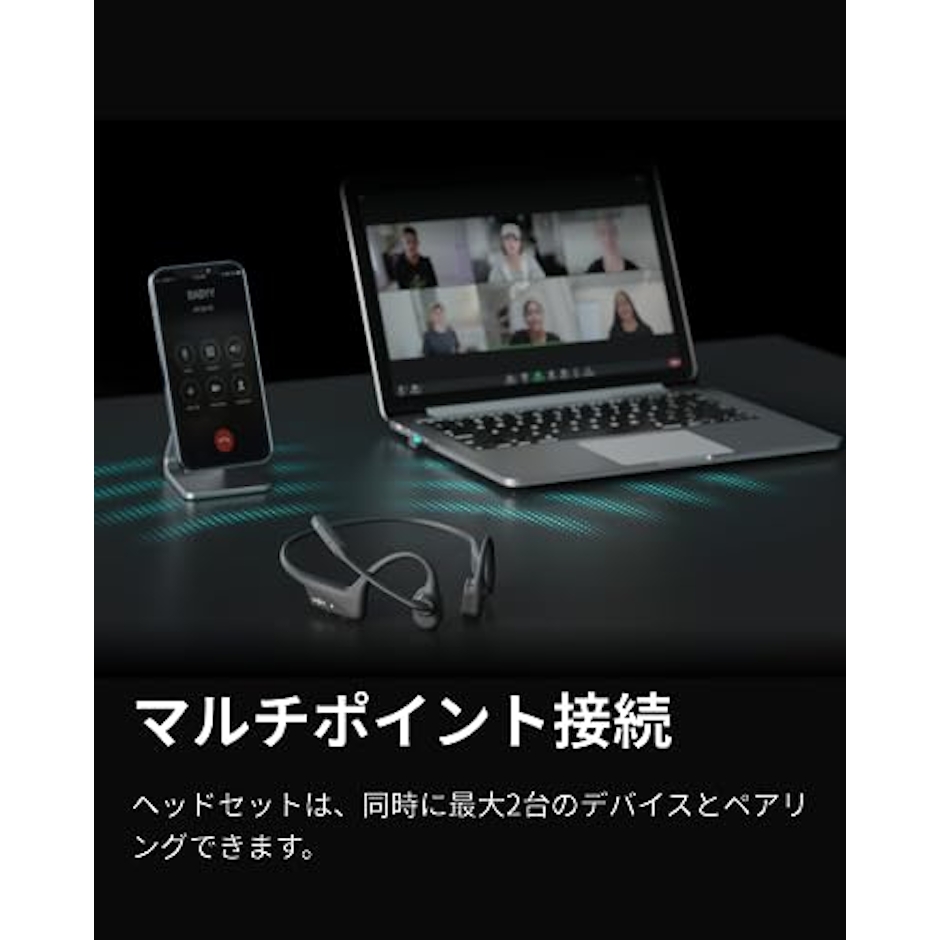 Shokz OpenComm 2UC 4枚目