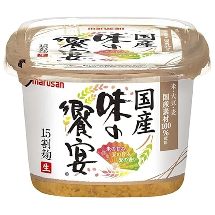 マルサンアイ 国産 味の饗宴 15割麹生 1枚目