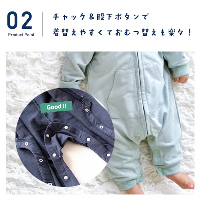 恐竜ロンパース 4枚目