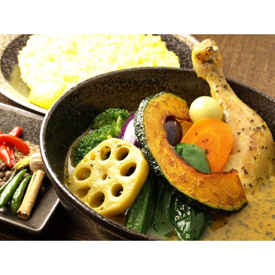 スープカリーイエロー チキン野菜カリー 1枚目