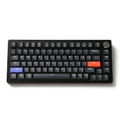 DrunkDeer DrunkDeer A75 ラピッドトリガーキーボード 超高速磁気リニアスイッチ RGBバックライト メカニカル ゲーム用 コンパクト82キー 有線USB ノブ付属 TKL ゲーミング ゲーム用 磁気スイッチ RGB ノブ付き ゴースト防止 こぼれ防止 ブラック 安心の国内サポート 1枚目