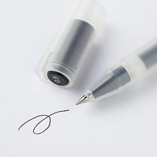 良品計画 無印良品 ゲルインキボールペン キャップ式 0.38mm 7枚目