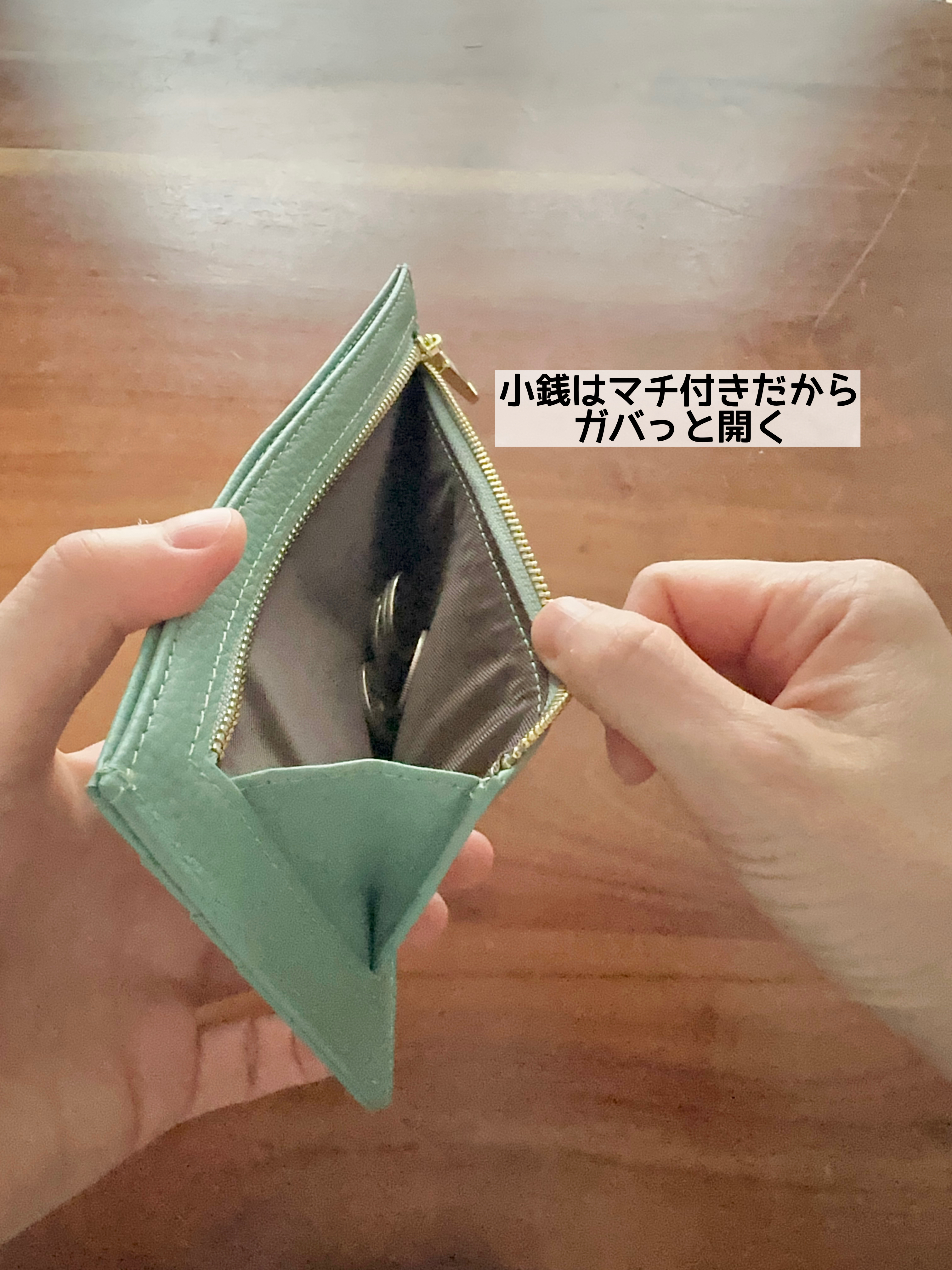 【クーポンで15%OFF】財布 レディース 長財布 薄型 I字ファスナー 財布 スリム 薄い マチ付き小銭入れ カード入れ スキミング 防止 Rfid 本革 牛革 レザー コインケース カードケース おしゃれ ギフト 誕生日 プレゼント LIZDAYS リズデイズ liz06 4枚目