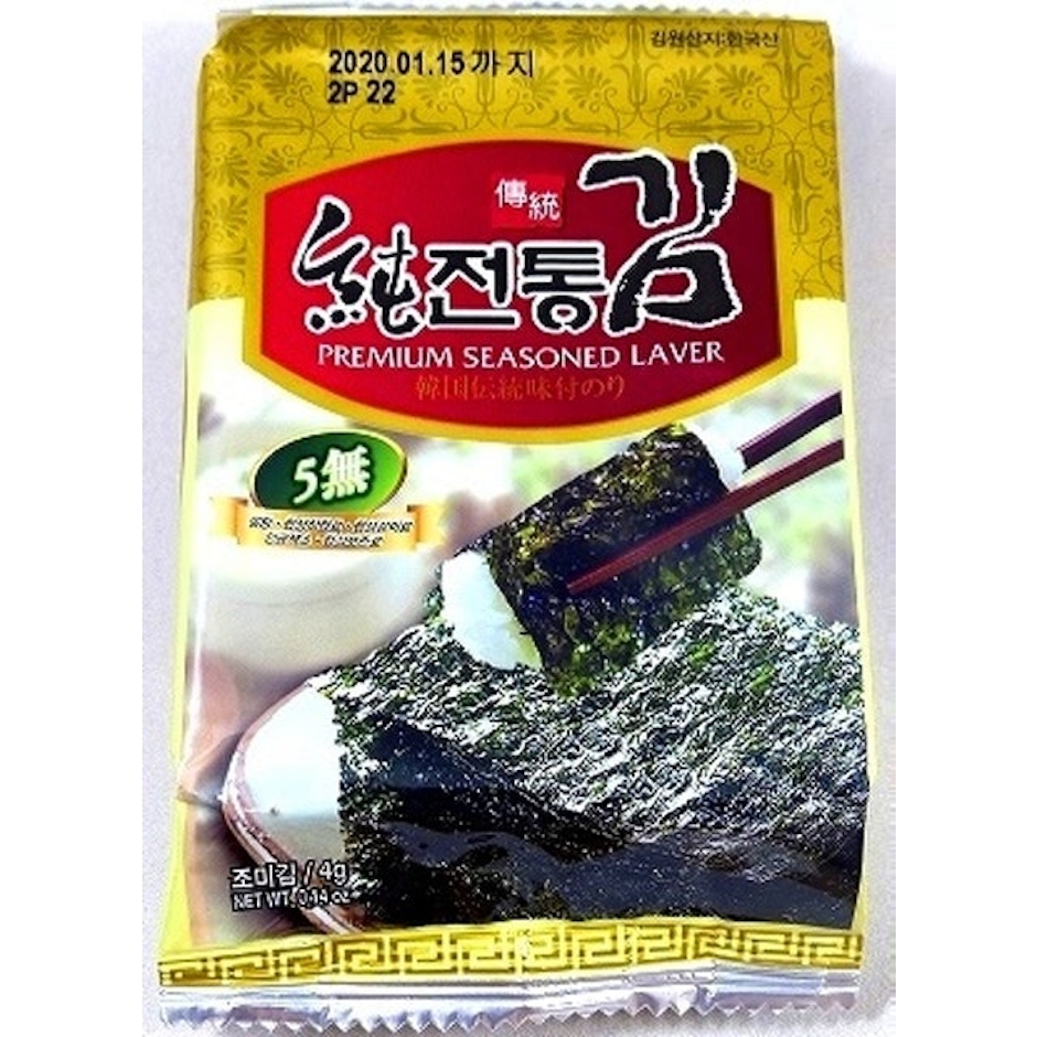 ソチョン 伝統韓国のり 2枚目