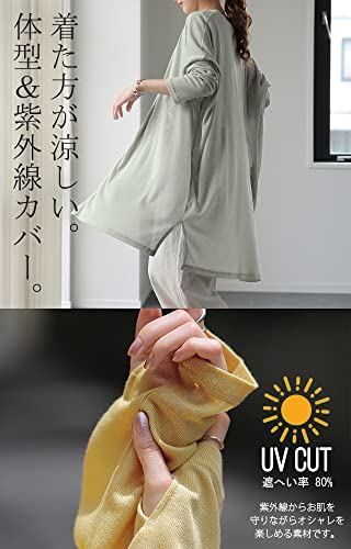 Hug.U 着る日焼け止め ポンチョ 『 UVカット 』 カーデ 3枚目