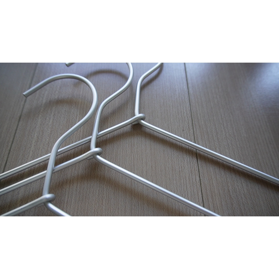 無印良品 【無印良品 公式】アルミ洗濯用ハンガー 約幅42cm/3本組 2枚目