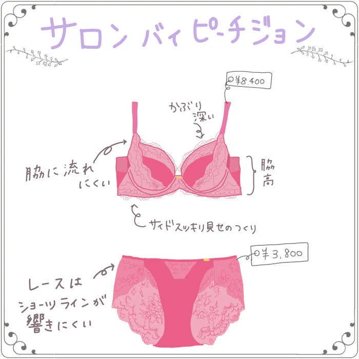 SALON by PEACHJOHN 美しのブラ 1024240-02-06 2枚目