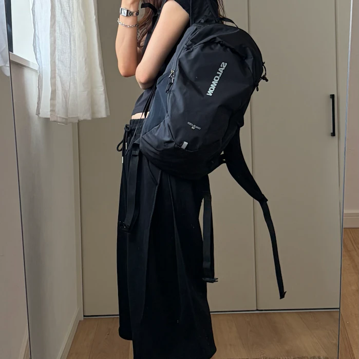 最大10%OFFクーポン 【8/24〜8/27】 サロモン トレイルブレイザー 10 10L BLACK/ALLOY LC2182900 トレッキング バックパック リュック SALOMON 5枚目