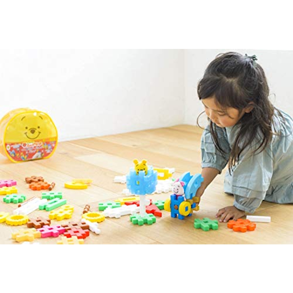 学研 ディズニー ティンカーキッズ Gakkenニューブロック 〈くまのプーさん〉バッグ(対象年齢:2歳以上)83811 9枚目