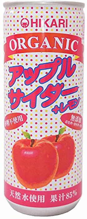 光食品 オーガニックアップルサイダー+レモン 1枚目