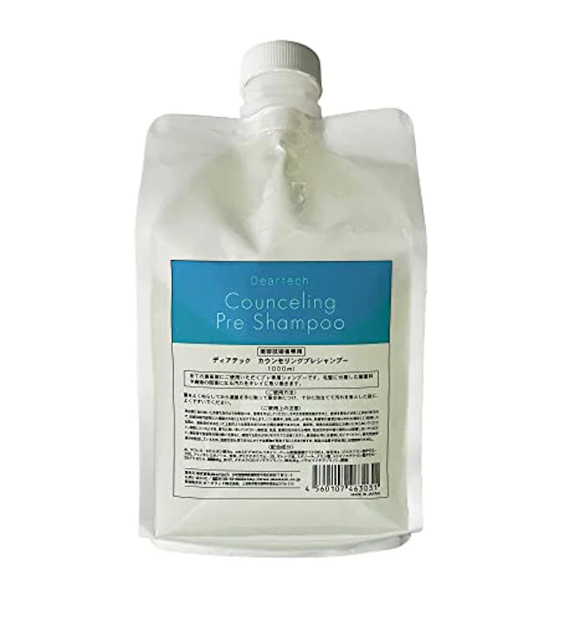 deartech(ディアテック) カウンセリング プレシャンプー 1000ml 薄黄色 詰替え用 1枚目