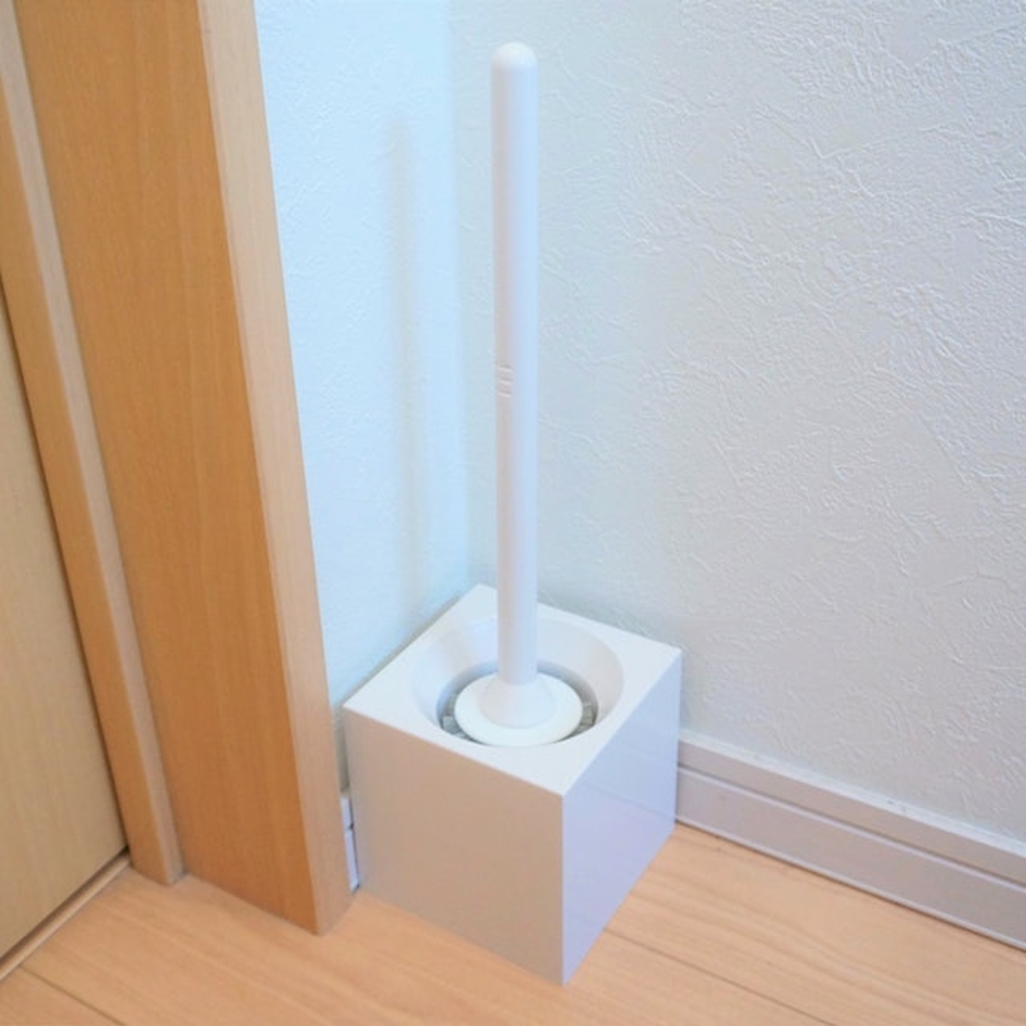 マーナ スクエア トイレブラシ W061W 1枚目