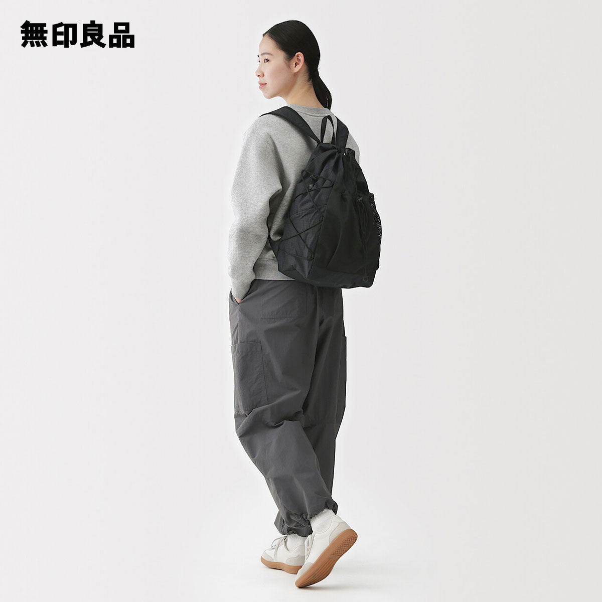 無印良品 撥水リップストップリュックサック 1枚目