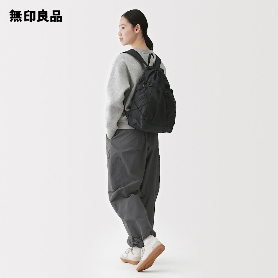 無印良品 撥水リップストップリュックサック 1枚目