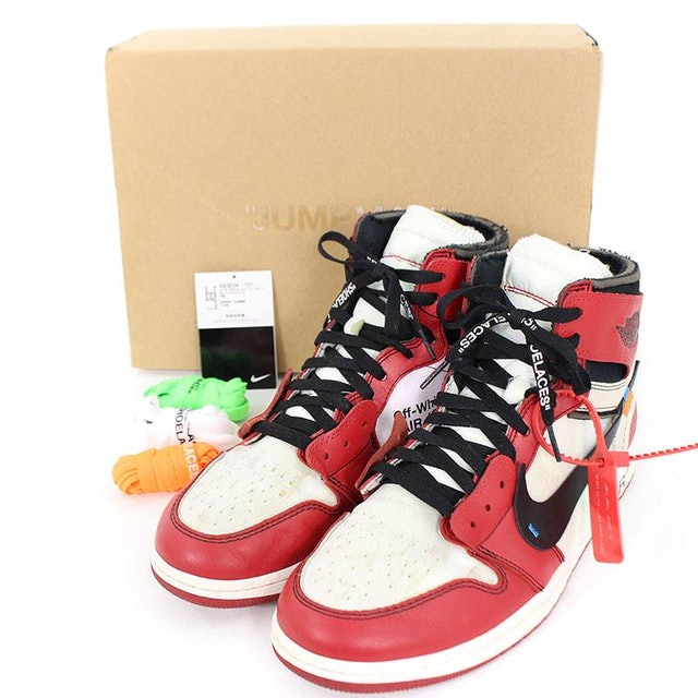 NIKE（ナイキ） NIKE x VIRGIL ABLOH OFF-WHITE THE 10 AIR JORDAN 1 AA3834-101 5枚目