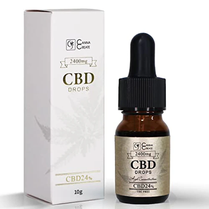 CANNA CREATE CANNA CREATE CBD オイル 24% 高濃度 スイス産 ブロードスペクトラム(10ml CBD2400mg) 1枚目