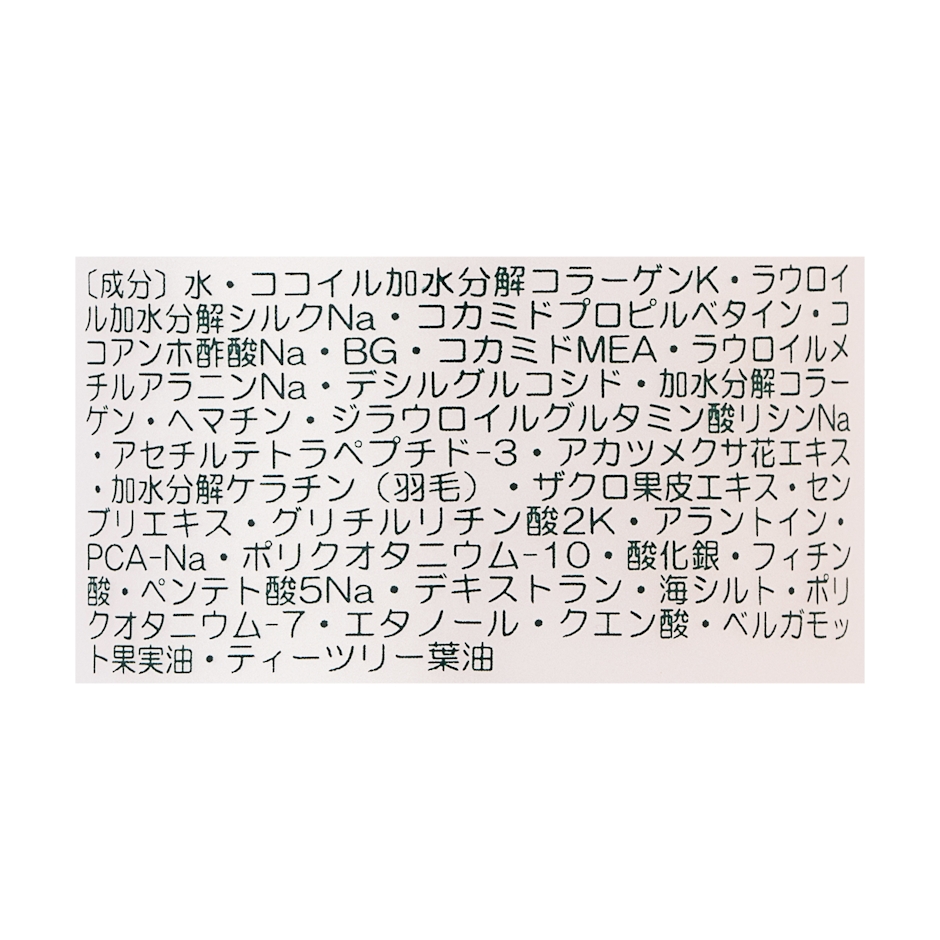 アイナ PPTコラーゲン&シルクシャンプー 3枚目