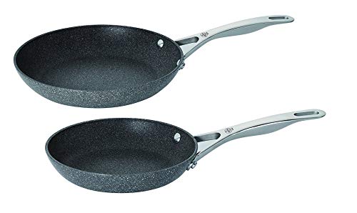 Ballarini バッラリーニ 「 ローマ フライパン 20cm / 26cm 2点セット イタリア製 」 ガス火専用 グラニチウム 5層コーティング 【日本正規販売品】 1枚目