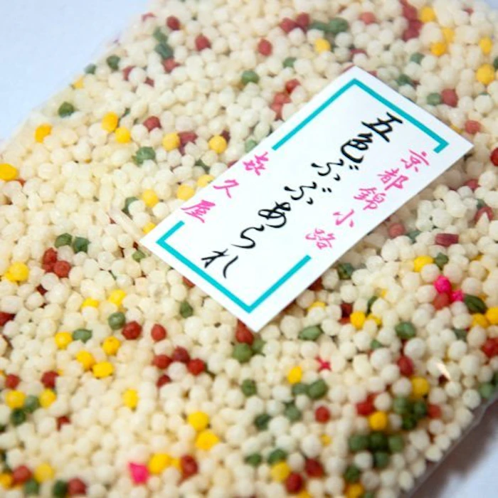京都錦市場 珍味の喜久屋 五色ぶぶあられ 2枚目