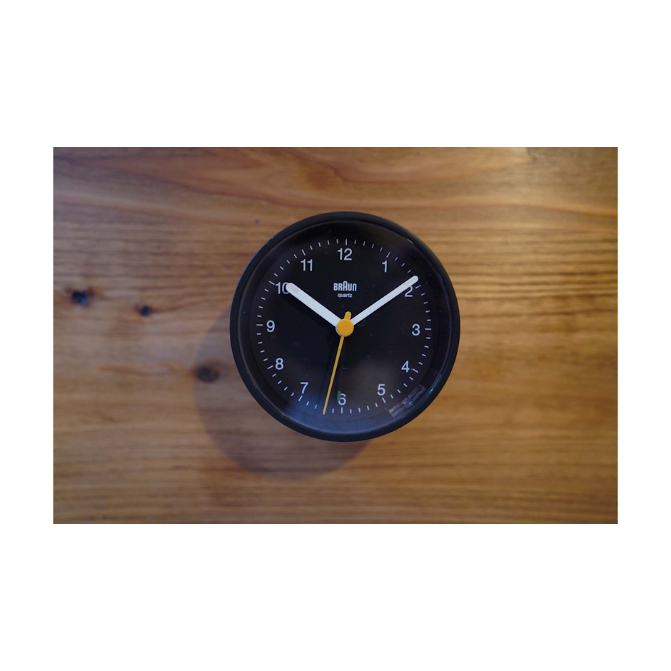 BRAUN BC12 Analog Alarm Clock 1枚目
