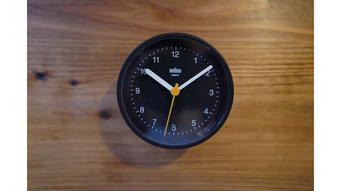 BRAUN BC12 Analog Alarm Clock 1枚目