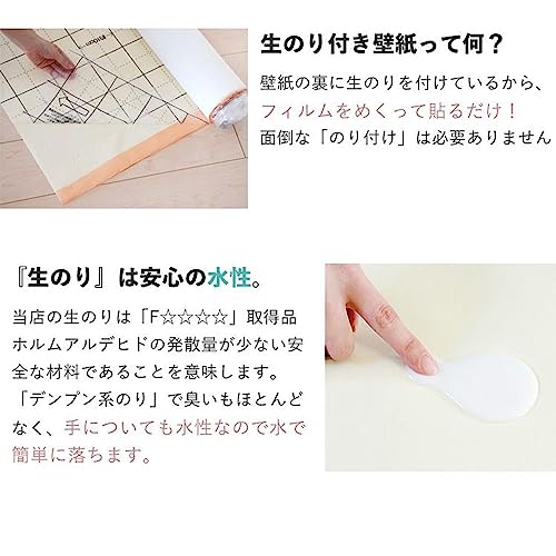 サンゲツ 壁紙屋本舗 壁紙 生のり付き 切り売り m単位 SP-9805 木目 茶色 ブラウン 4枚目