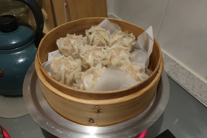 パール金属 冷凍食品も本格的な味に!憧れの中華蒸籠。 H-5714 3枚目