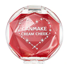 CANMAKE クリームチーク(クリアタイプ) CL01 クリアレッドハート 1枚目