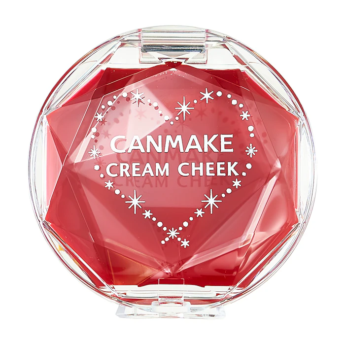 CANMAKE クリームチーク(クリアタイプ) CL01 クリアレッドハート 1枚目