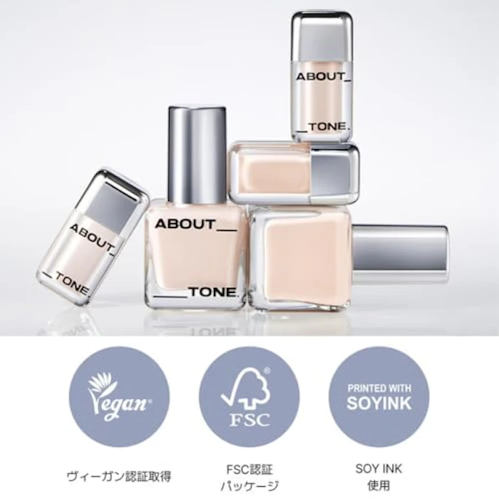 ABOUT TONE スキンレイヤーフィットファンデーション 19 フェア 13枚目