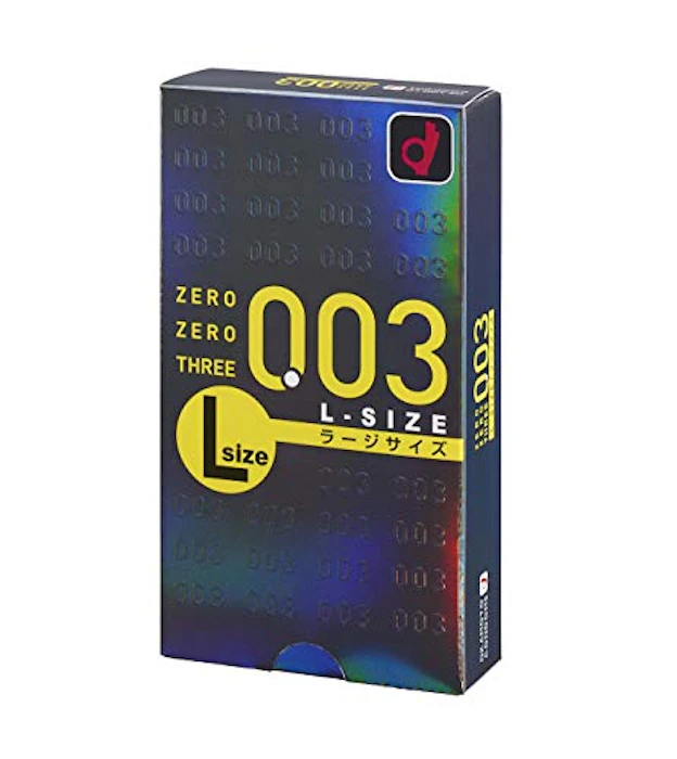 オカモト オカモトコンドームズ オカモト ゼロゼロスリー 0.03 Lサイズ 10コ入 1枚目