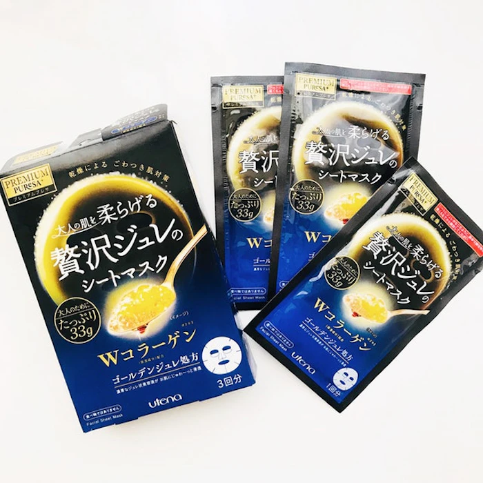 ウテナ プレミアムプレサ ゴールデンジュレマスク コラーゲン 1枚目