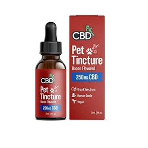 CBDfx CBDfx CBD オイル ペット用 犬用 猫用 ペットティンクチャー CBD250mg 1本 30ml 1枚目