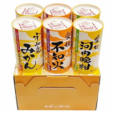 愛工房 紙パック ジュース 非濃縮還元 みかんジュース 125ml 6本入り 詰め合わせ みかん ストレートジュース ドリンク 果汁100% 無添加 お中元 お歳暮 内祝い お返し ギフト プレゼント 部活 差し入れ お土産 3種詰め合わせ 飲み比べセット 【Made in Ehime 愛工房】 1枚目