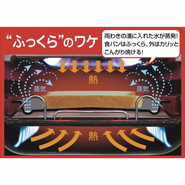 【先着】最大400円OFFクーポン有！ オーブントレイ グリルdeクック カリふわっトースターパン 日本製 （ 調理トレー グリル用 トースターパン 浅型 調理用品 グリル用トレー グリル用トレイ 調理トレイ グリルプレート 調理器具 キッチン用品 食パン 魚焼きトレー ） 5枚目