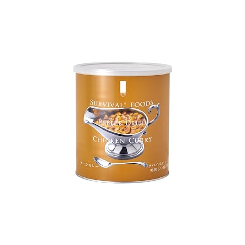 株式会社セイエンタプライズ サバイバルフーズ チキンカレー小缶 82g入1缶2.5食相当品 1枚目