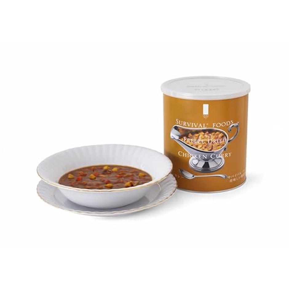 株式会社セイエンタプライズ サバイバルフーズ チキンカレー小缶 82g入1缶2.5食相当品 2枚目