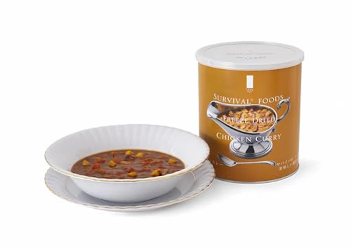 株式会社セイエンタプライズ サバイバルフーズ チキンカレー小缶 82g入1缶2.5食相当品 2枚目