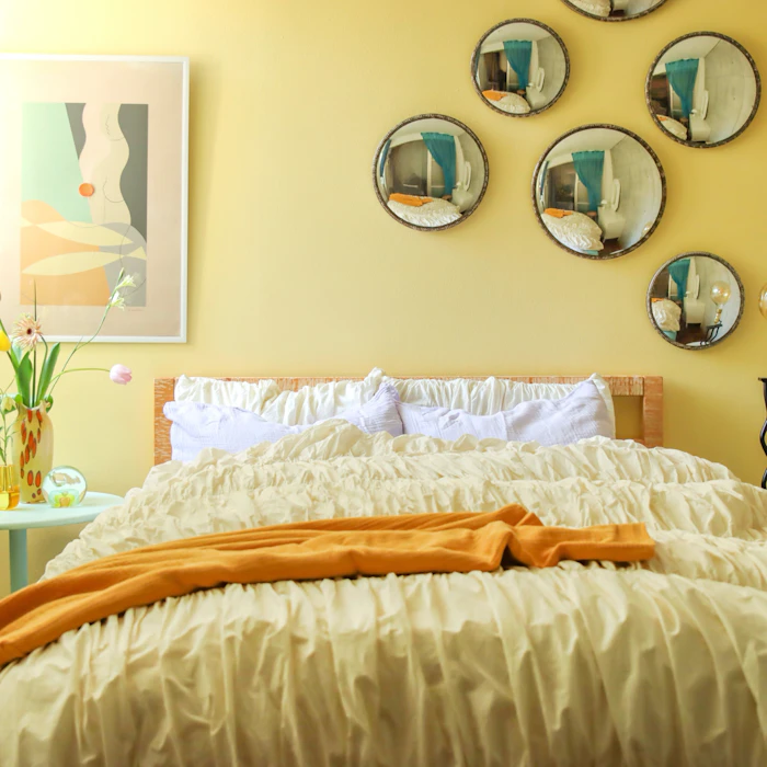 GATA Big waves duvet cover ivory 1枚目