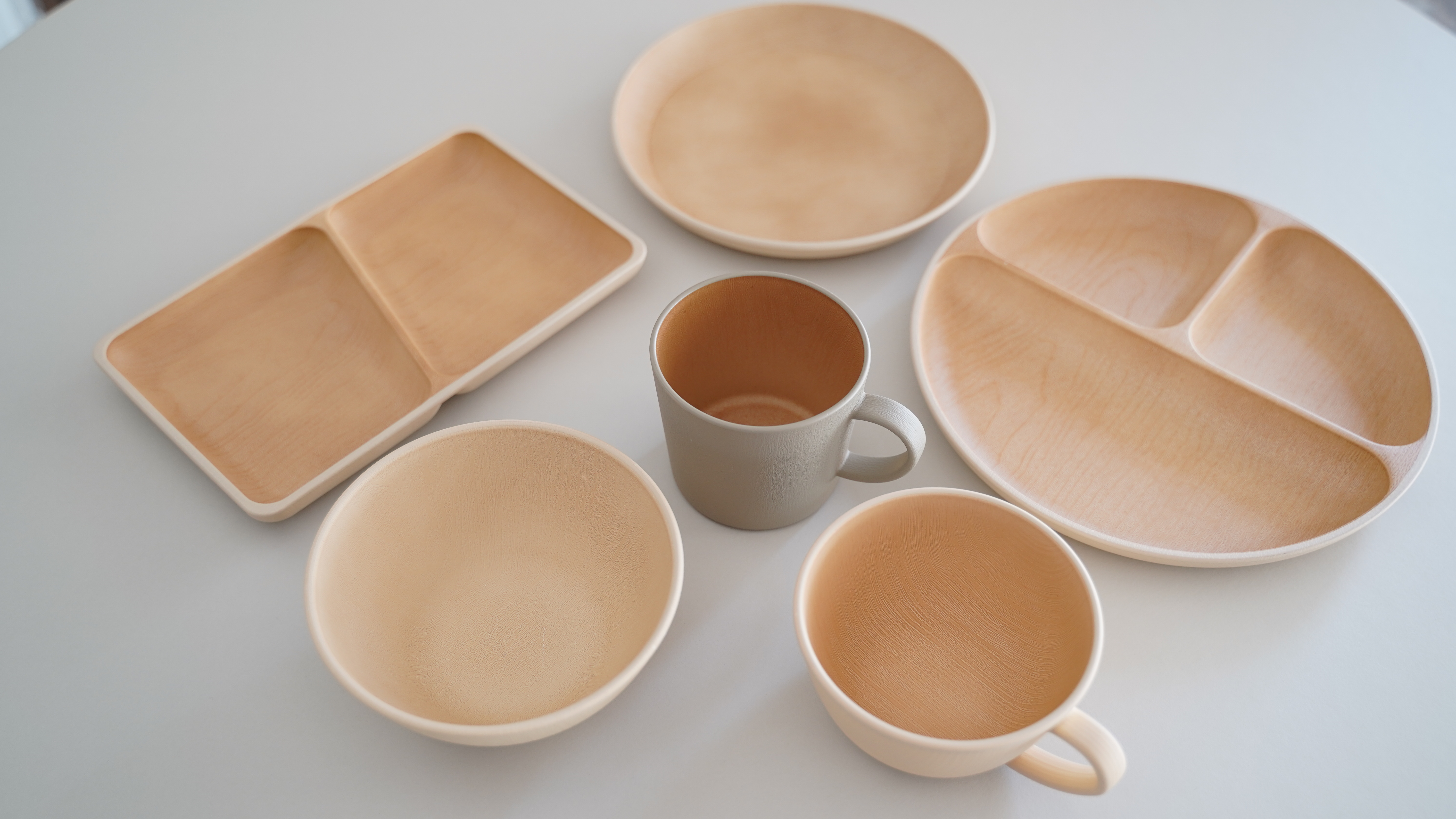 EARTH COLOR ボウル 丸型 割れない 食器 抗菌加工 耐熱 軽量 軽い 北欧 木目 おしゃれ アースカラー レンジ対応 食洗機対応 丸 スタッキング お椀 皿 お皿 取り皿 小鉢 サラダボウル シリアルボウル EARTH COLOR アースカラー 抗菌ボウル おうちカフェ インスタ映え 4枚目