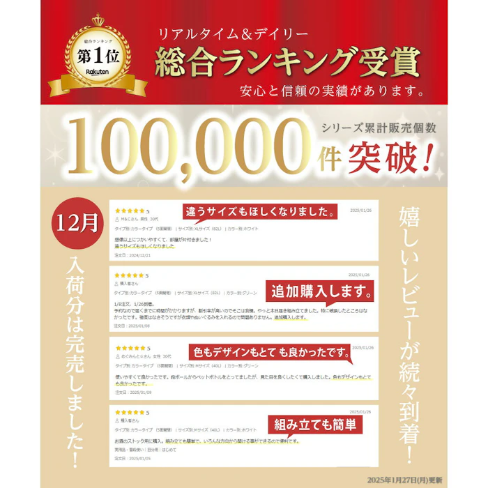 キャスター付き 収納ボックス 5枚目